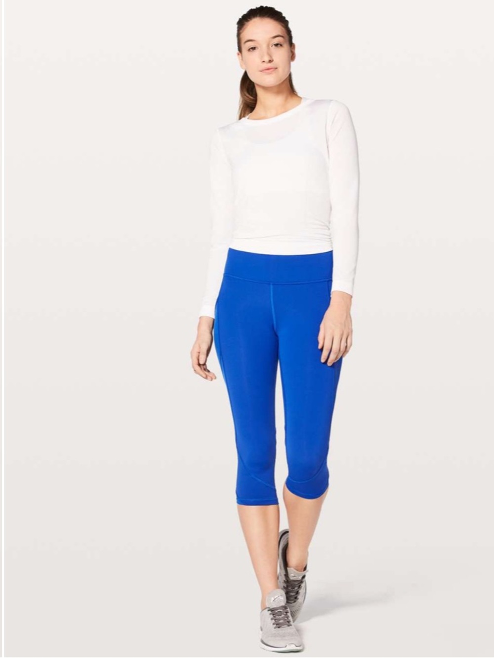 Lululemon • Fast As Light Crop 19" • Size 10